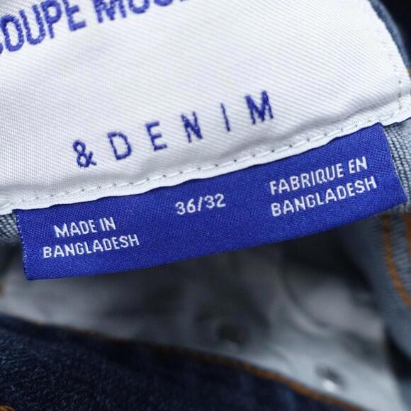 H&M Skinny Jeans Mens 36 X 32 Blue Coupe Moulante & Denim 5-Pockets Classic - Picture 6 of 8